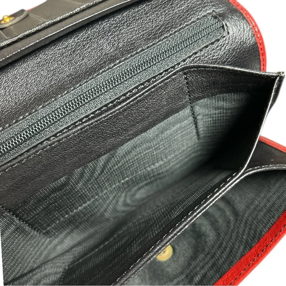 Salvatore‎ Ferragamo Women’s VINTAGE Red Leather Wallet